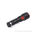 Luz brillante led linterna antorcha recargable